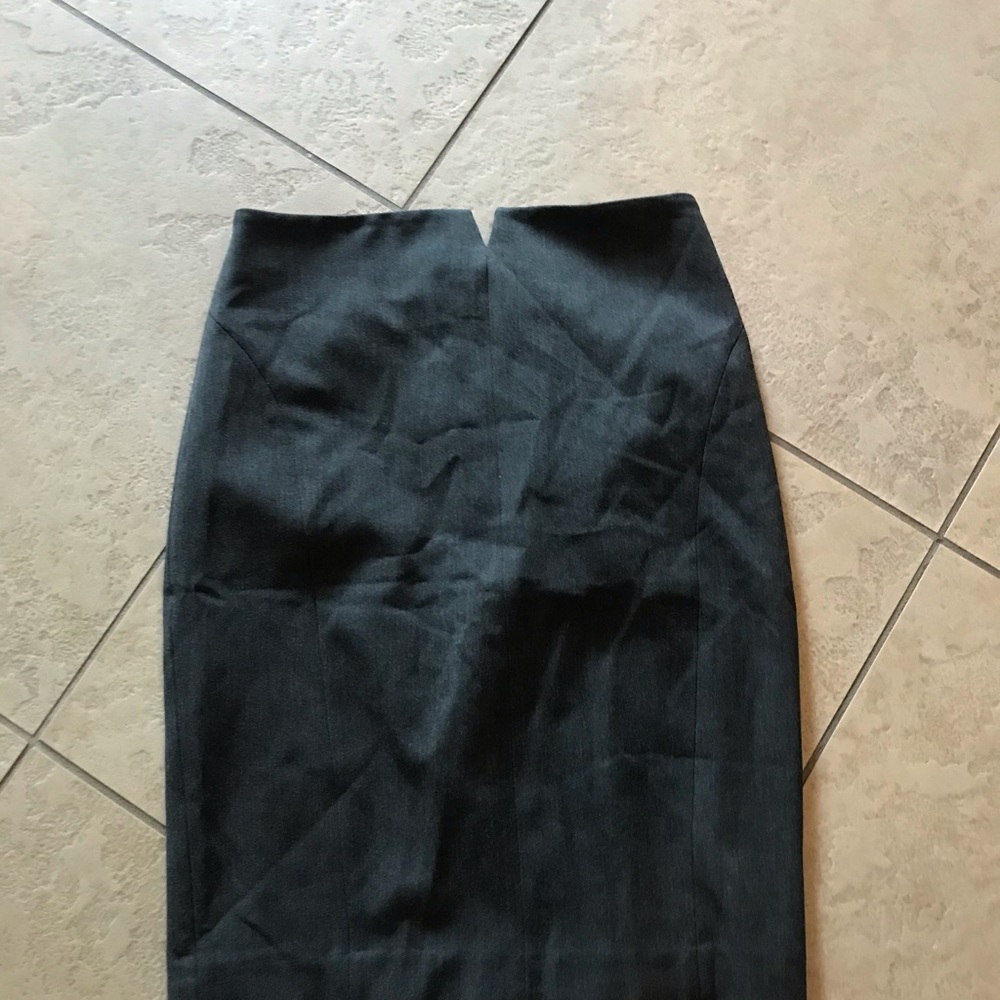 NWT Express gray pencil skirt